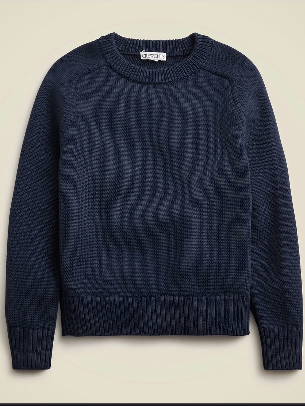 Crewcuts Kids' heritage cotton crewneck sweater